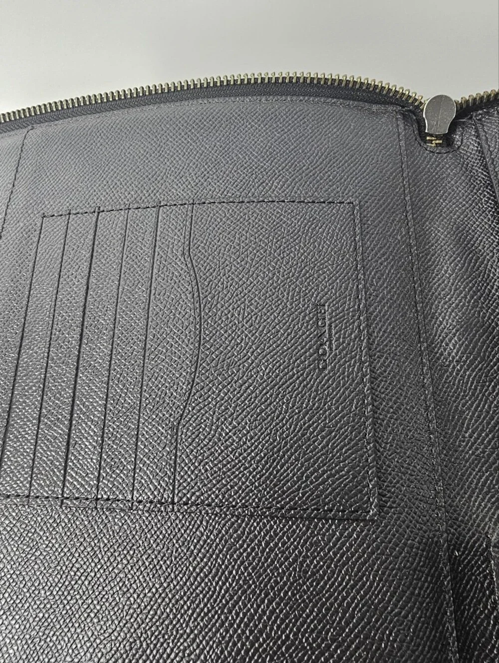 Coach Black Leather Buisness Portfolio